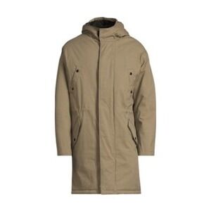 THE KOOPLES NEW Sherpa Lined Hooded Parka Olive Green Size‎ Medium MSRP $785
